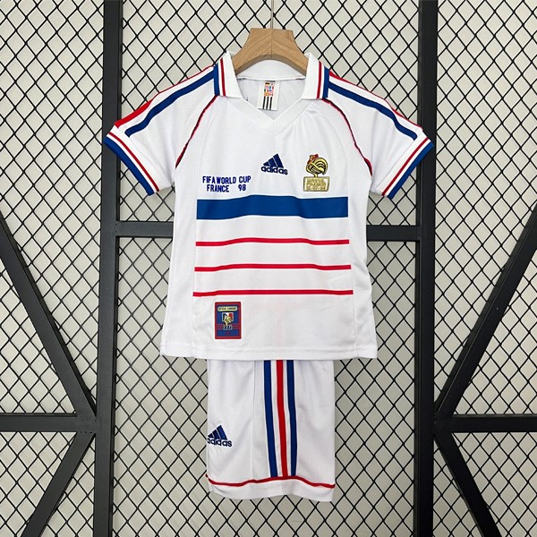 Camiseta Francia Segunda equipo Niño Retro 1998